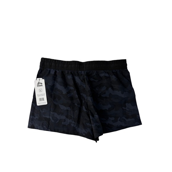 RBX Active Pants - RBX Athletic Shorts Womens L Black Camo CR5202R‎ Activewear Wicking Stretch